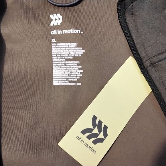 All in Motion NWT Mens Full Zip Up Hooded Soft Jacket Hunter Green XXL - Picture 4 of 5